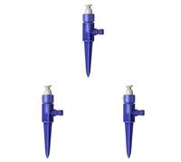 Tatay Aspersor Sectorial con Pincho Top Line, 20l, min, 40 m2, Conector Universal, Protección Solar, Fácil Instalación, Azul (Paquete de 3)