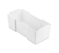 TATAY Bandeja Organizadora, 100% Materiales Reciclados, Organizador De Cajones, Optimo para Nuestras Cajas Multiusos De 35L Y 60L, Color Blanco Pergamo, Medidas 34 X 15.5 X 12.5 Cm