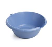 Tatay Barreño Redondo, 10L de Capacidad, Libre de BPA, con Orificio Colgador, Azul. Medidas 40.7 x 15.6 x 41.5 cm