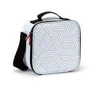 Tatay Bolsa Termica Porta Alimentos Impermeable - Urban Food Casual 3L | Triple Capa Aislante | Cuerpo Semirrígido | Bolsillo Interior | 22,5x10x22cm, Geométrico