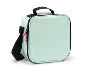 Tatay Bolsa Termica Porta Alimentos Impermeable - Urban Food Casual Glass 3,5L | 2 Tapers de Cristal 0,57L | Triple Capa Aislante | Cuerpo Semirrígido | Bolsillo Interior | 22x12x21,5cm, Verde Menta