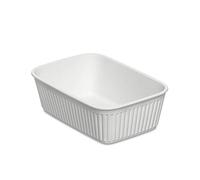 Tatay Organizador A6 Baobab, de Polipropileno, Libre de BPA, Color Blanco. Medidas 11.3 x 17 x 5.6 cm