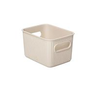 TATAY Caja Organizadora Rectangular Baobab ECOHOME, 1,5L de Capacidad, de Polipropileno, Libre de BPA, Plástico 100% Reciclado. Medidas 12,5 x 16,4 x 10 cm
