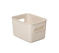 TATAY Caja Organizadora Rectangular Baobab ECOHOME, 1,5L de Capacidad, de Polipropileno, Libre de BPA, Plástico 100% Reciclado. Medidas 12,5 x 16,4 x 10 cm