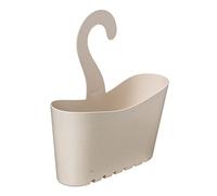 TATAY Organizador de Ducha Colgante, Estantería de Ducha para Colgar, Polipropileno, material 100% reciclado, Cestillo Multifuncional, Beige, Medidas: 25 x 9 x 28 cm