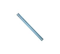 TATAY Barra para cortina de ducha 5580401 – Recta extensible aluminio blanco 140-250 cm