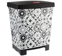 Tatay Cubo de Pedal Cubik, 23L de Capacidad, Pedal Retráctil, de Polipropileno, Libre de BPA, Bolsa Basura 30L. Color Hydraulic . Medidas 33.5 x 30 x 39cm