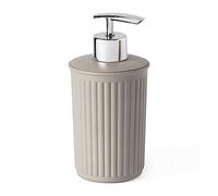 Tatay Dosificador de Jabón Baobab, de Plástico, Libre de BPA, Taupe, Medidas 7,6 x 7,6 x 16 cm