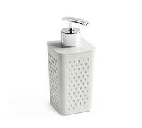 Tatay Dosificador de Jabón Bohol Polipropileno Resistente Libre de BPA | Dosificador Jabón | Medidas 7x6,5x16 cm | Plástico 100% Reciclado | Sin BPA | Dispensador para el Jabón, Blanco