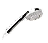 TATAY Alcachofa de ducha Calma 3311909 – 10 cm, ABS, 5 posiciones, antical y ahorro de agua, cromado