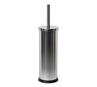 TATAY Escobilla WC Acero Inoxidable | Efecto Espejo | Contiene Cubeta Interior | Diseño Moderno y Fácil de Limpiar | Mantiene la Higiene en el Baño | Escobilla con Soporte | 10,2 x 10,2 x 38,5 cm