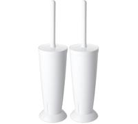 TATAY Escobilla WC Alpha Escobillas de Baño Funcionales y Compactas (Paquete de 2)