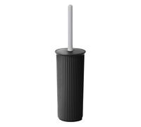 TATAY Escobilla WC | Diseño Compacto y Funcional | Escobillas de Baño de Plástico Libre de BPA | Fabricada en España | 9.5 x 9.5 x 39.5 cm - Colección Baobab - Negro