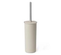 TATAY Escobilla de Baño Baobab ECOHOME, Fabricado con Materiales 100% reciclados, Libre de BPA, Beige. Medidas 9,5 x 9,5 x 39,5 cm