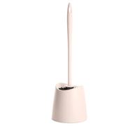TATAY Escobilla WC | Materiales Resistentes | Diseño Moderno | Cepillo Fijo y Duradero para Buena Higiene | Escobillas de Baño | Fabricada en España | 12 x 12 x 38 cm - Beige