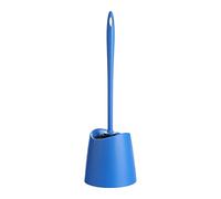 Tatay Escobilla de Baño WC Estandar, de Polipropileno, Cepillo Negro, Libre de BPA, Fabricado en España, Color Azul, Medidas 12.00 x 12.00 x 38.00 cm