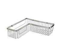 Tatay Cestillo Aluminium, de Aluminio Brillante, de diseño Moderno, Rectangular rinconero, optimizar Espacio. Doble Sistema de fijación, Tornillos y Quick Fix sin taladrar