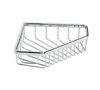 Tatay Cestillo rinconero Krom, diseño Funcional y práctico, Fabricado en latón Cromado y Acero INOX.