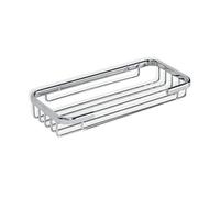 Tatay Cestillo para Ducha Krom - Latón cromado y acero INOX, apertura frontal, soporta 5 kg
