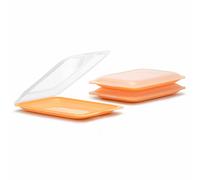 Tatay Fresh - Lote De 3 Recipientes Porta Embutidos Y Alimentos. Peach Fuzz