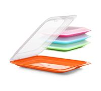 Tatay Fresh - Lote De 4 Recipientes Porta Embutidos Y Alimentos. Colores Básicos Es