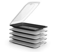 TATAY Fresh - Lote de 5 Recipientes Porta Embutidos y Alimentos. Negro