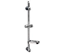 TATAY Jabonera de Baño Referencia 3350209 Soporte Superior Regulable | Jabonera Baño | Latón Resistente | Y Bandeja Jabonera Regulable 3350209 | Barra Ducha de Latón | Soporte Superior Regulable