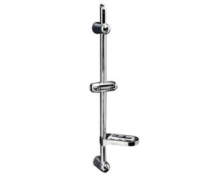 TATAY Jabonera de Baño Referencia 3350209 Soporte Superior Regulable | Jabonera Baño | Latón Resistente | Y Bandeja Jabonera Regulable 3350209 | Barra Ducha de Latón | Soporte Superior Regulable