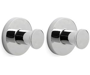 Tatay Martins Hook, INOX/Zamak, Plata, Talla única (Paquete de 2)