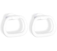 TATAY Olympia Aro pequeño, Blanco, 20.50x6.30x14.00 cm (Paquete de 2)