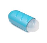Tatay - Porta Bocadillos Infantil Extensible, Reutilizable Y Ecológico. Azul