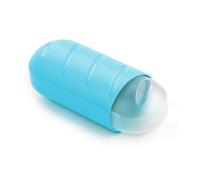 Tatay - Porta Bocadillos Infantil Extensible, Reutilizable Y Ecológico. Azul Turquesa