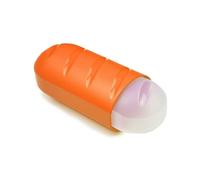 Tatay - Porta Bocadillos Infantil Extensible, Reutilizable Y Ecológico. Naranja