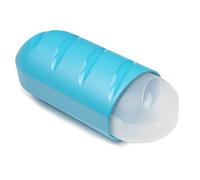 Tatay Porta Bocadillos y Alimentos, Extensible, Libre de BPA, Reutilizables, Apto Lavavajillas y Microondas, Congelacion hasta -40º, 1 Unidad, Color Turquesa, Medidas 7.7 x 6.7 x 18-25 cm