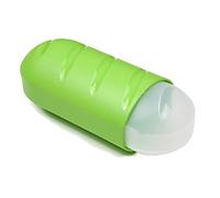 Tatay Porta Bocadillos y Alimentos, Extensible, Libre de BPA, Reutilizables, Apto Lavavajillas y Microondas, Congelacion hasta -40º, 1 Unidad, Color Lima, Medidas 7,7 x 6,7 x 18-25 cm