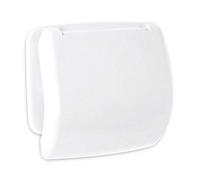 TATAY 6630101- Olympia Portarrollos de papel higiénico, Plástico Polipropileno, Blanco, 15.70x4.30x13.20 cm