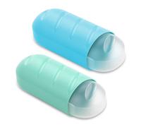 Tatay - Set De 2 Porta Bocadillos Infantiles Extensibles Y Reutilizables. Azul Y Menta