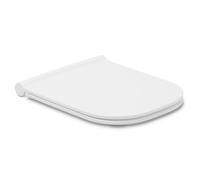 TATAY Tapa WC Universal Compatible con Gap Square Compact | Caída Amortiguada | Retirada Fácil | Inodoros Cuadrados | Termoplástico Resistente y Anti Bacterias | Diseño Slim - 34,5x43 cm - G-Compact