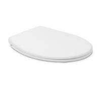 TATAY Tapa WC Universal con Caída Amortiguada | Retirada Rápida | Inodoros Ovalados | Material Resistente y Reciclado | Antibacteriano | Forma O-Shape - 37 x 44,5cm - Modelo Golf - Blanco