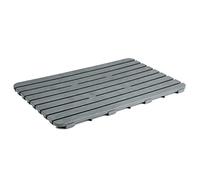 TATAY Tarima de Ducha 5530116 de Rectangular Plástico Resistente | Tarima Ducha | Tacos de Goma | Referencia 5530116 | Acabado Efecto Madera | Con Protección Anti-UVA Antideslizante