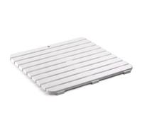 Tatay Tarima de Ducha Cuadrada de plástico Resistente, Acabado Efecto Madera, con protección Anti-UVA, antidesliante, con Tacos de Goma en la Base.