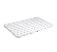 Tatay Tarima de Ducha Rectangular de plástico Resistente, Acabado Efecto Madera, con protección Anti-UVA, antidesliante, con Tacos de Goma en la Base.