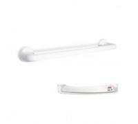 TATAY Toallero de Baño Olympia Toallero Barra Tornillos Incluidos | Toallero Baño | Medidas 10x6x57 cm | Polipropileno Resistente | Toallero Barra | Tornillos Incluidos, Blanco