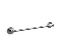 TATAY Toallero para el baño Martins – Doble barra móvil acero inox, fijación tornillos/Glu Fix 38 cm