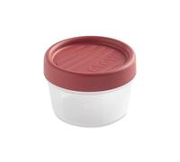Tatay Tupper Hermético Lavavajillas, Microondas, Nevera y Congelador | Tupper Hermético | Capacidad 0,2 L | Medidas 8,5x8,5x6 cm | Cierre Hermético | Plástico Libre de BPA | Tapa de Rosca, Rojo
