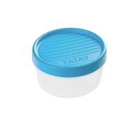 Tatay Tupper Hermético Lavavajillas, Microondas, Nevera y Congelador | Tupper Hermético | Capacidad 0,5 L | Medidas 12x12x6,6 cm | Cierre Hermético | Plástico Libre de BPA | Tapa de Rosca, Azul