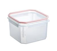 Tatay Tupper Hermético Lavavajillas, Microondas, Nevera y Congelador | Tupper Hermético | Capacidad 2,9 L | Medidas 18,8x18,8x12,8 cm | Cierre Hermético | Plástico sin BPA | Tapa con Clip, Rojo