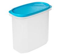 Tatay Tupper Hermético Top Flex 18,4x9,7x17,8 cm Plástico Libre de BPA | Tupper Hermético | Capacidad 2 L | Lavavajillas, Microondas, Nevera y Congelador | Cierre Hermético | Tapa a Presión, Azul