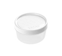 Tatay Twist - Recipiente Redondo De 0.5l Con Cierre Hermético A Rosca. Blanco