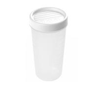 Tatay Twist - Recipiente Redondo De 0.6l Con Cierre Hermético A Rosca. Blanco